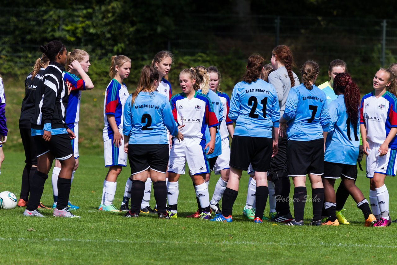 Bild 415 - B-Juniorinnen SV Henstedt Ulzburg - Frauen Bramfelder SV 3 : Ergebnis: 9:0